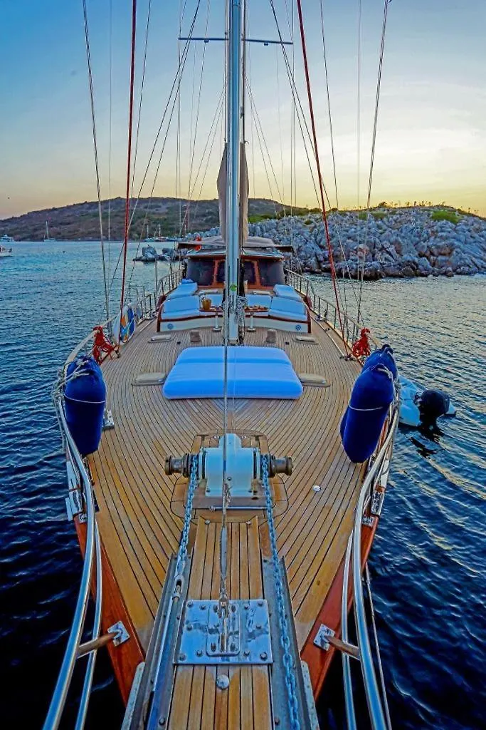 Luxury Hotel Boat In Bodrum Marina