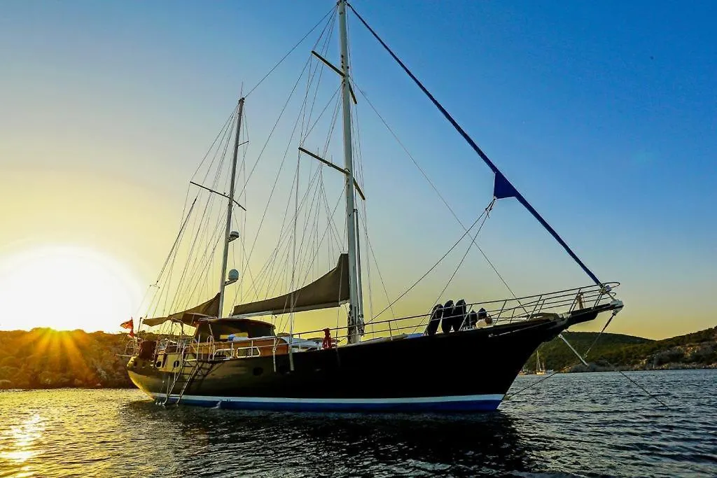 Botel Luxury Hotel Boat In Bodrum Marina Turecko
