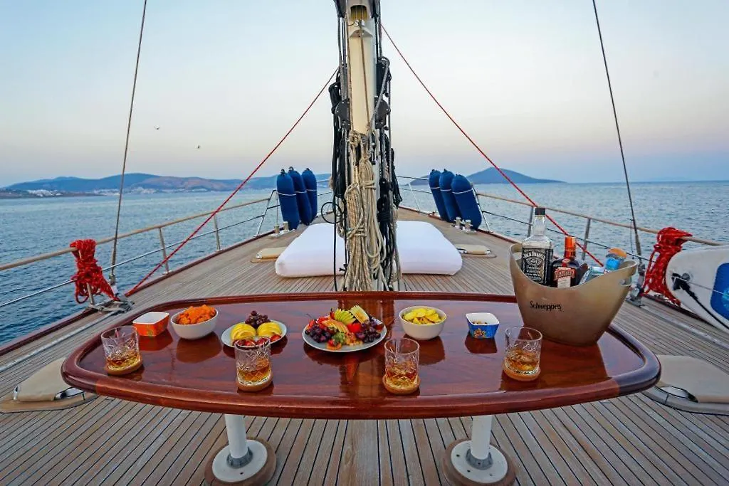 Luxury Hotel Boat In Bodrum Marina Turkey