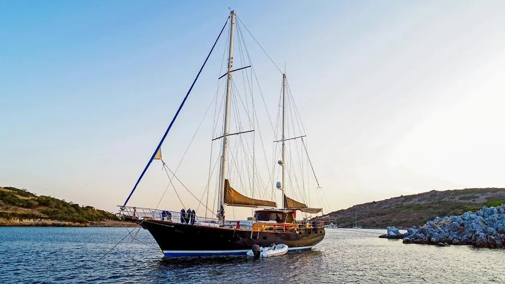 Luxury Hotel Boat In Bodrum Marina